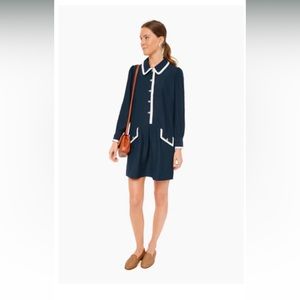 NWT S Tuckernuck Navy Everly Dress